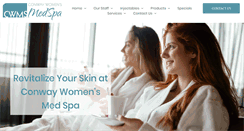 Desktop Screenshot of conwaywomensmedspa.com